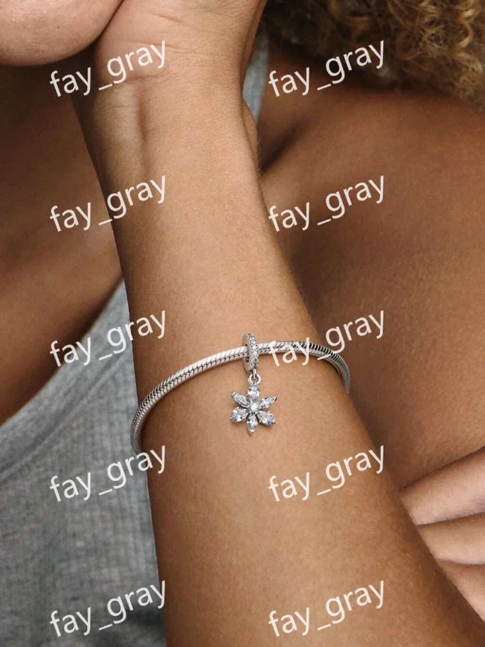 Pandora Sparkling Herbarium Cluster Dangle Charm